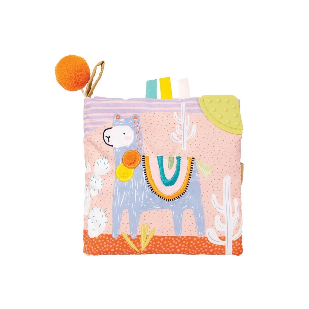 Manhattan Toy Llama Sensory Activity Soft Book